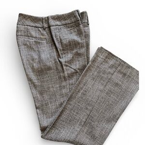 NY&Co. Gray Textured Dress Pants